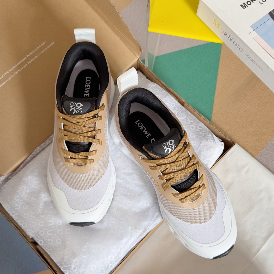 Loewe Male Running Shoes Breathable M-l-s