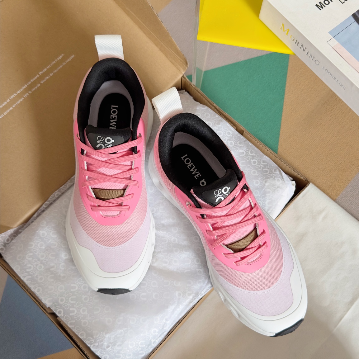Loewe Male Running Shoes Breathable M-l-s