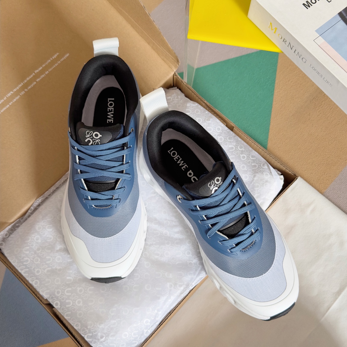 Loewe Male Running Shoes Breathable M-l-s