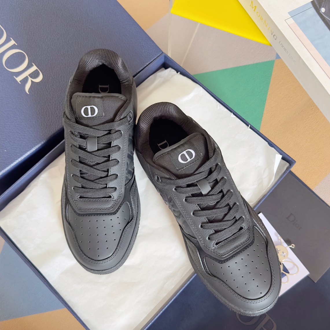 Male Board Shoes Black Breathable M-l-s