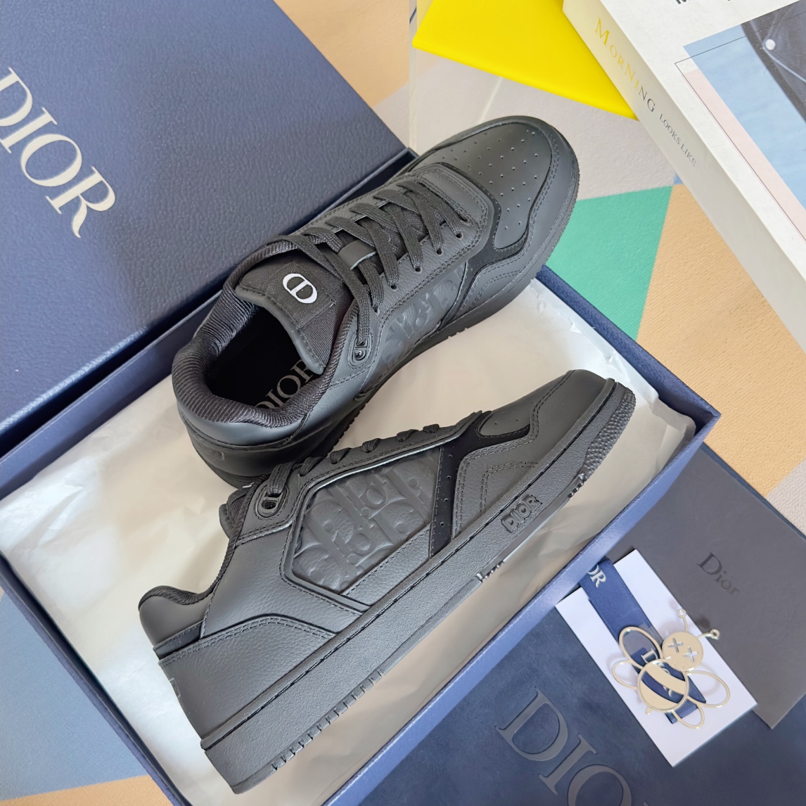 Male Board Shoes Black Breathable M-l-s