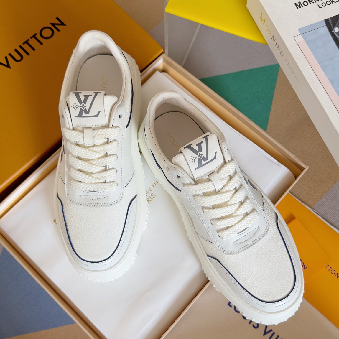 Louis Vuitton Male Sneakers M-l-s
