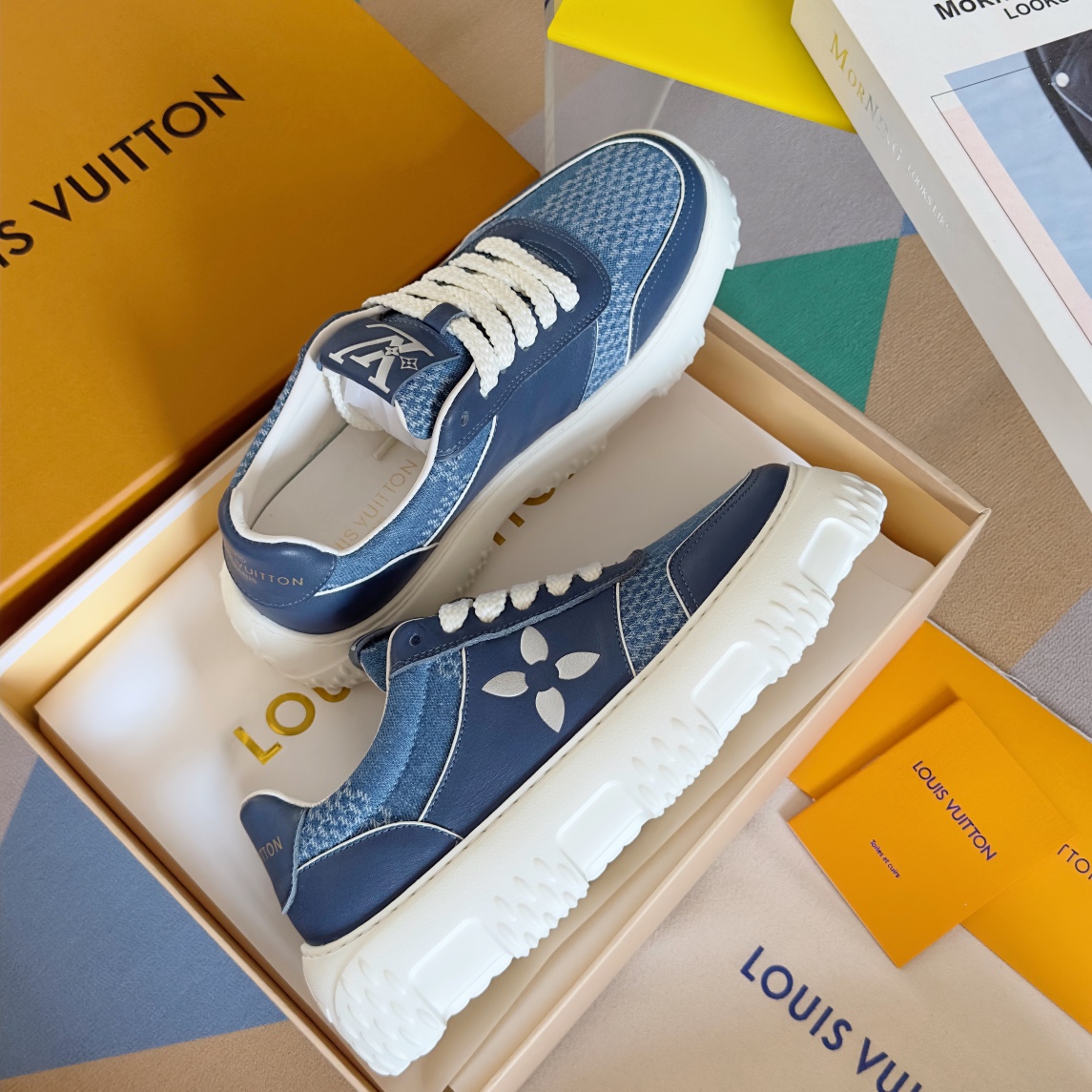 Louis Vuitton Male Sneakers M-l-s