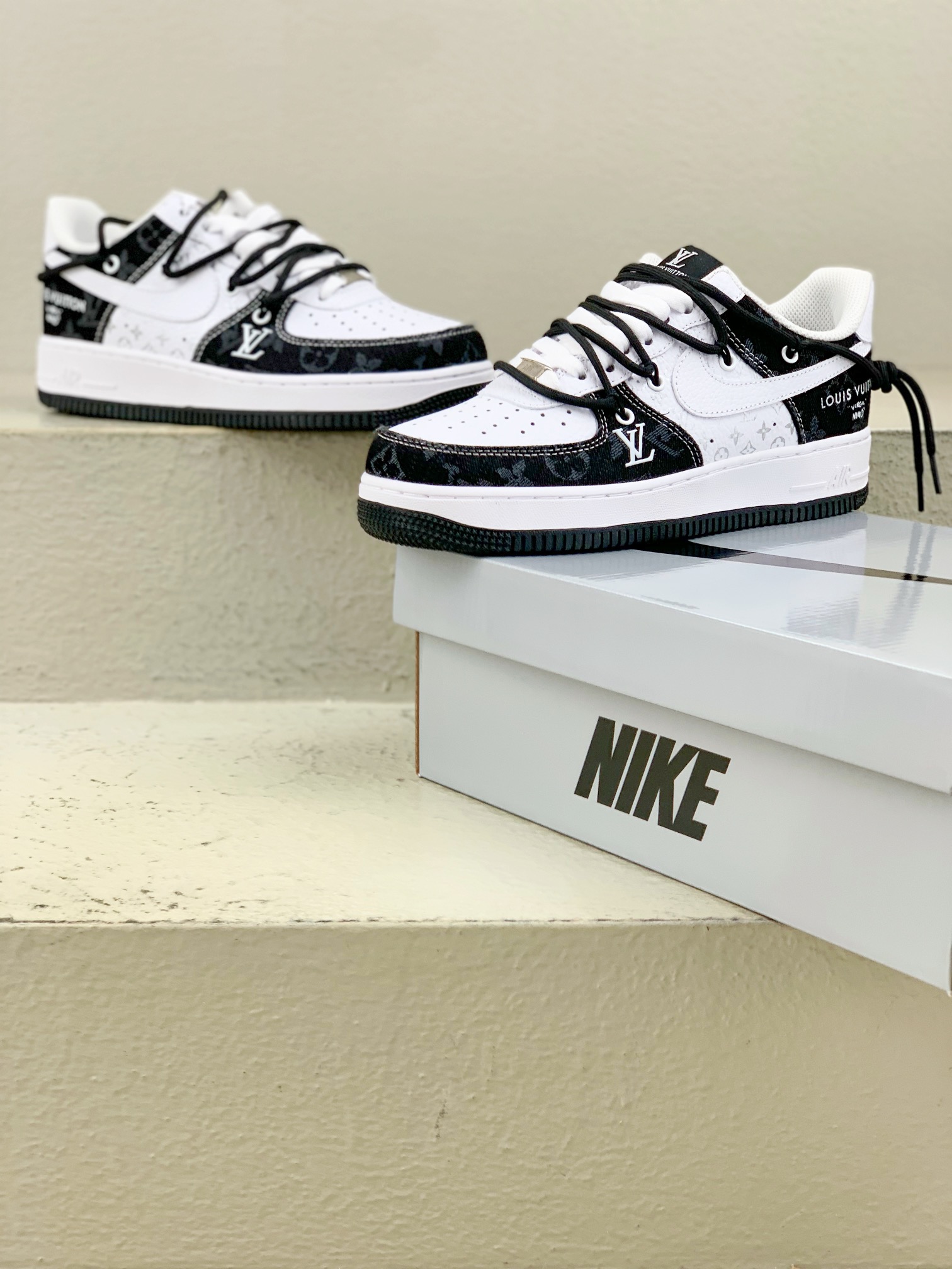 Louis Vuitton Nike Male Board Shoes M-l-s