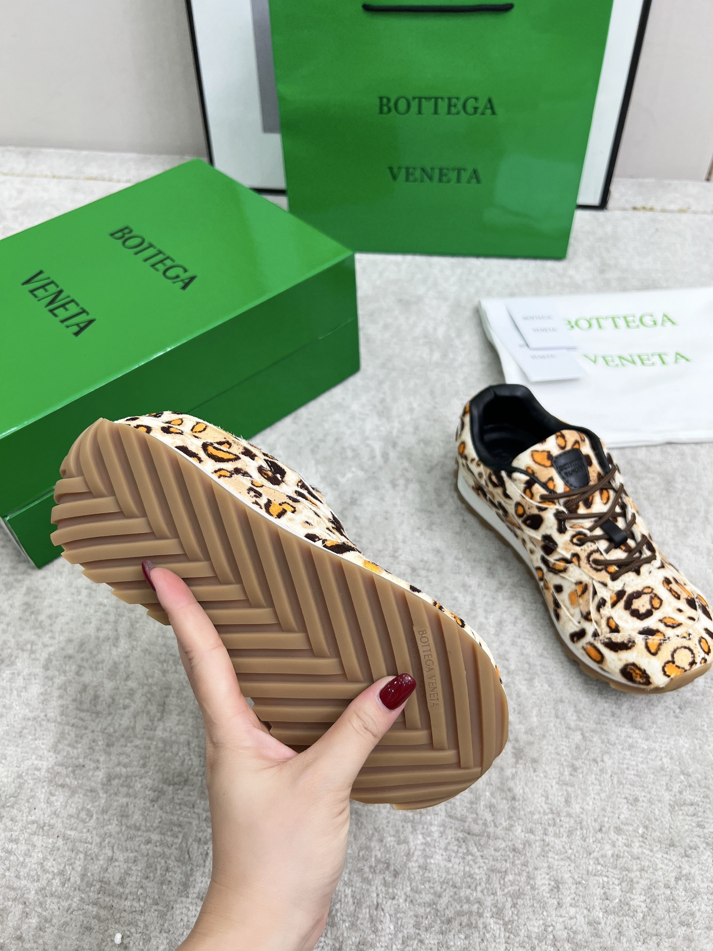 Bottega Veneta Male Sneakers Mesh 45-s
