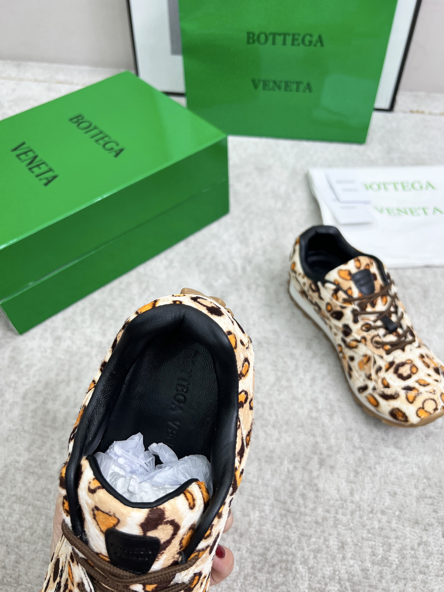 Bottega Veneta Male Sneakers Mesh 45-s