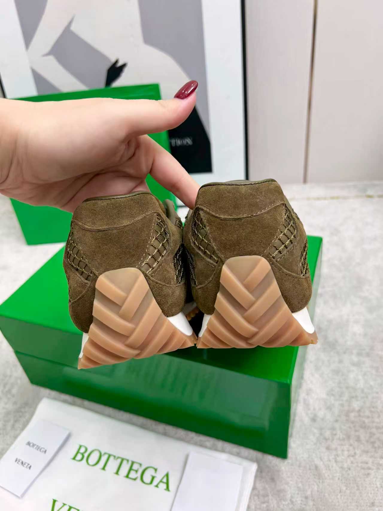 Bottega Veneta Male Sneakers Mesh 45-s