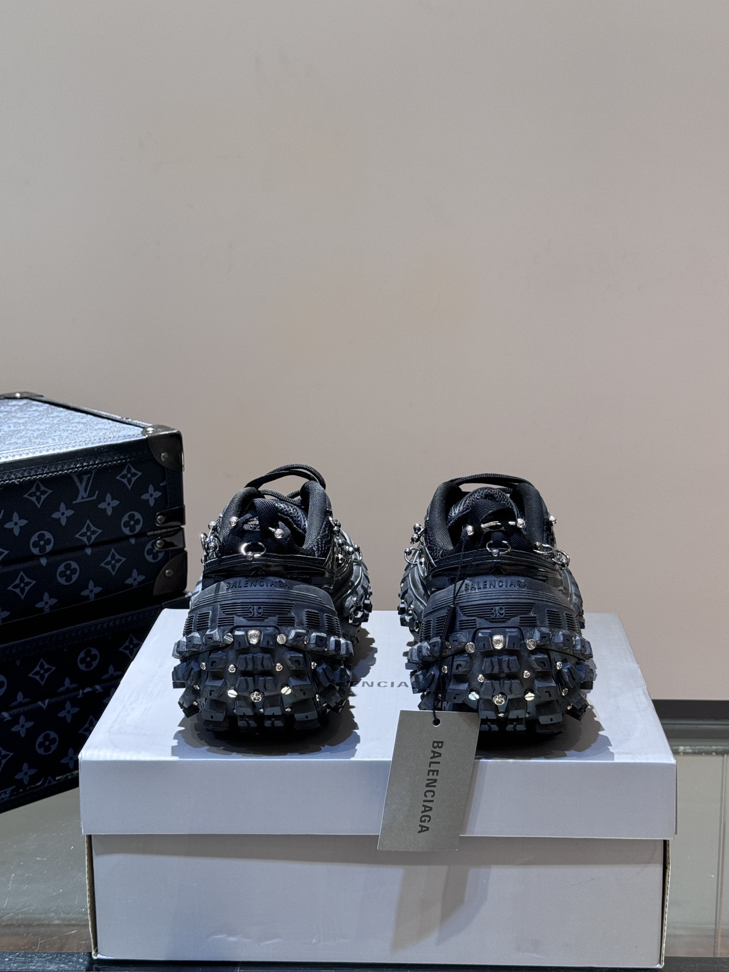 Balenciaga Fendi Couple Running Shoes Mesh L-s