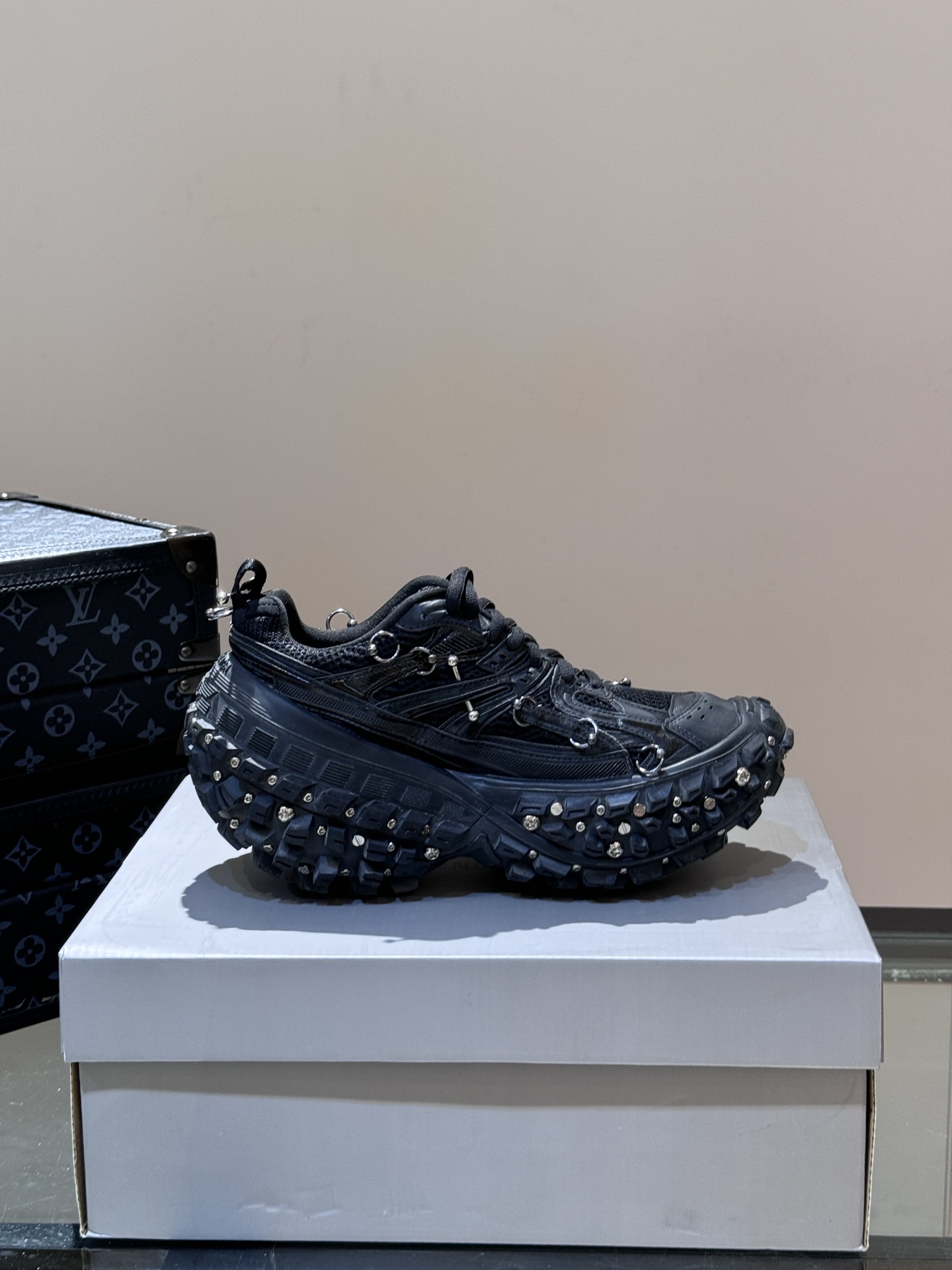 Balenciaga Fendi Couple Running Shoes Mesh L-s