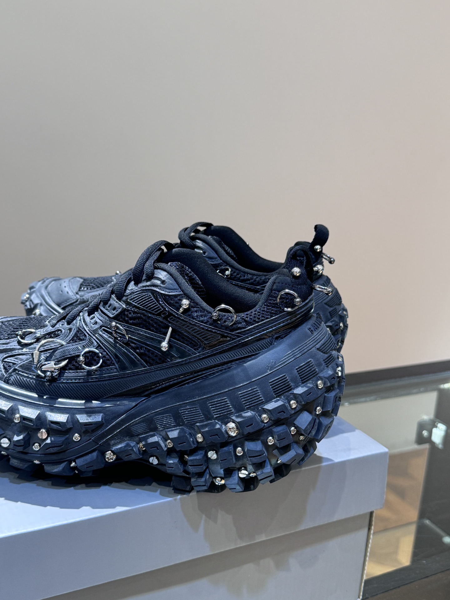 Balenciaga Fendi Couple Running Shoes Mesh L-s
