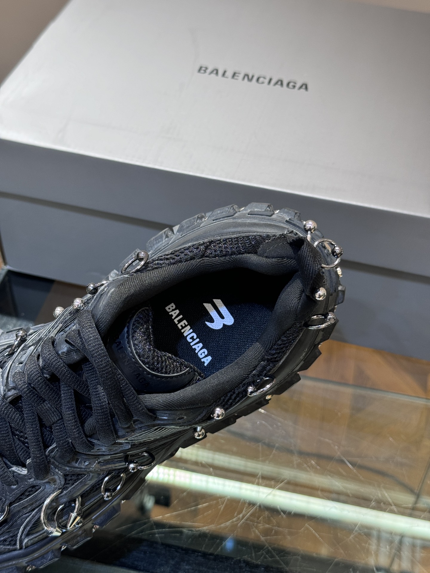 Balenciaga Fendi Couple Running Shoes Mesh L-s