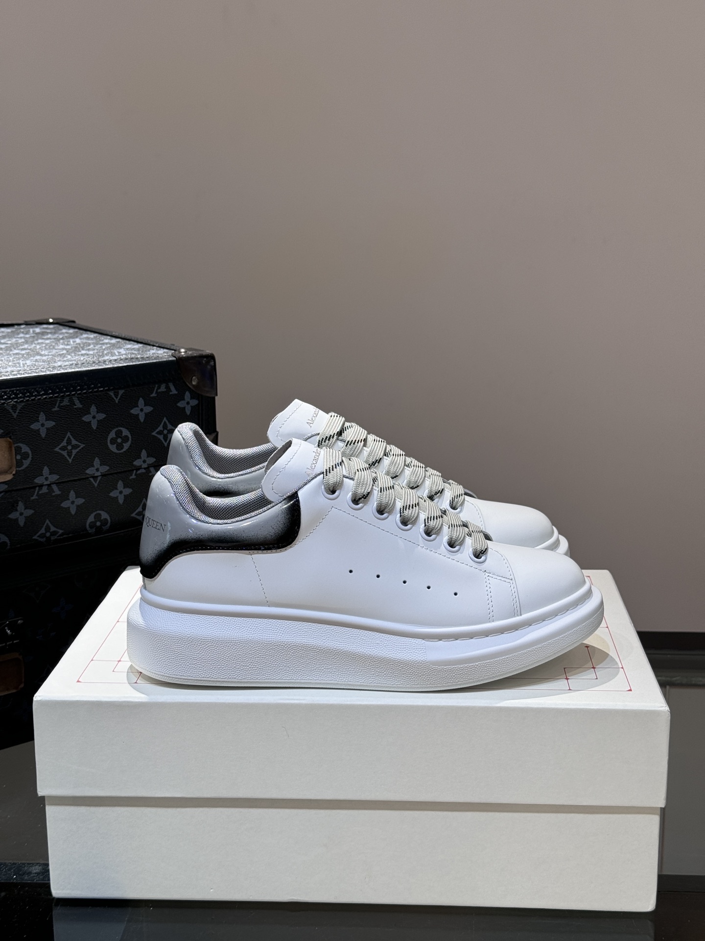 Alexander Mcqueen Male Basic Shoes Black M-l-s