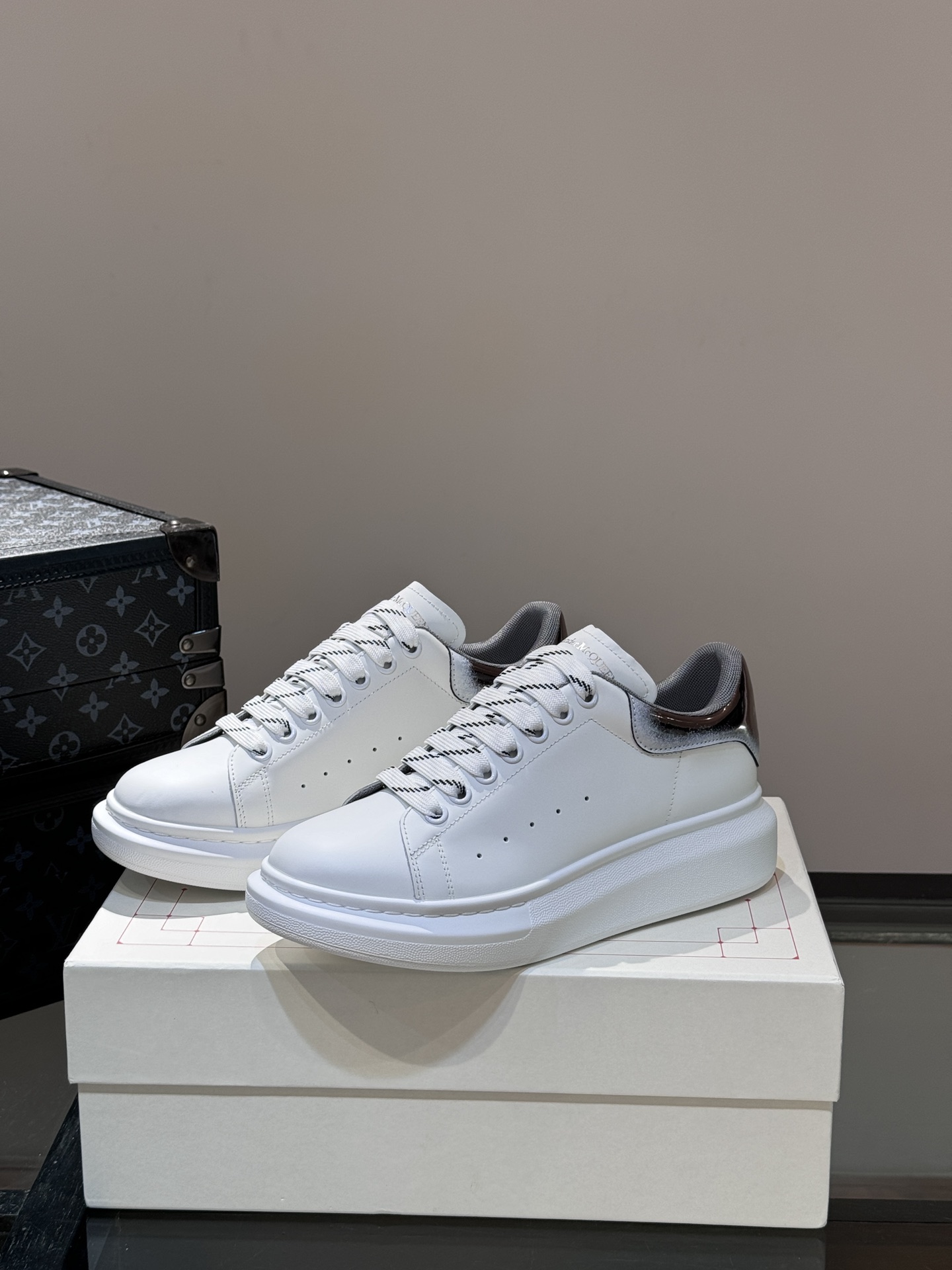 Alexander Mcqueen Male Basic Shoes Black M-l-s