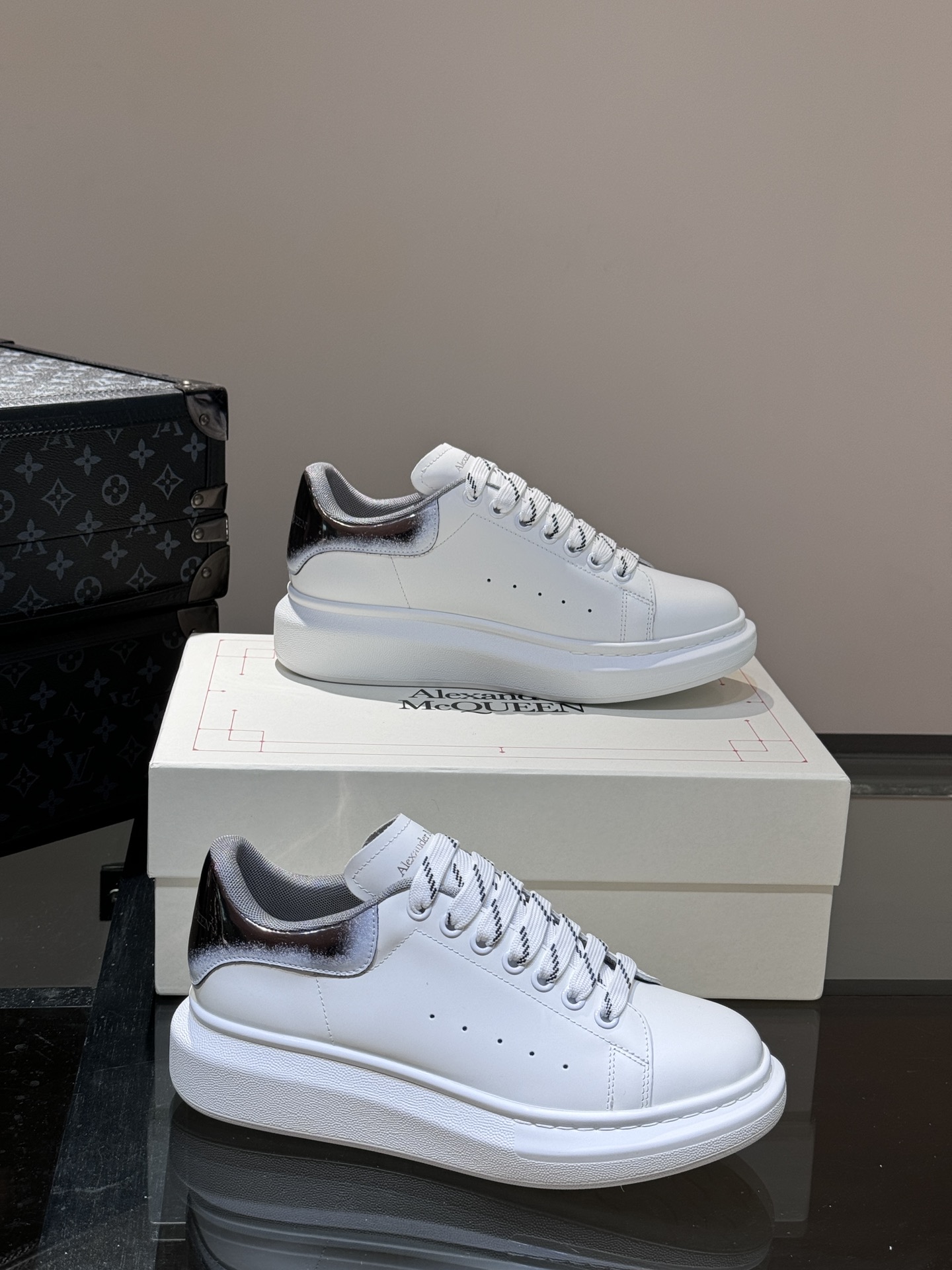 Alexander Mcqueen Male Basic Shoes Black M-l-s