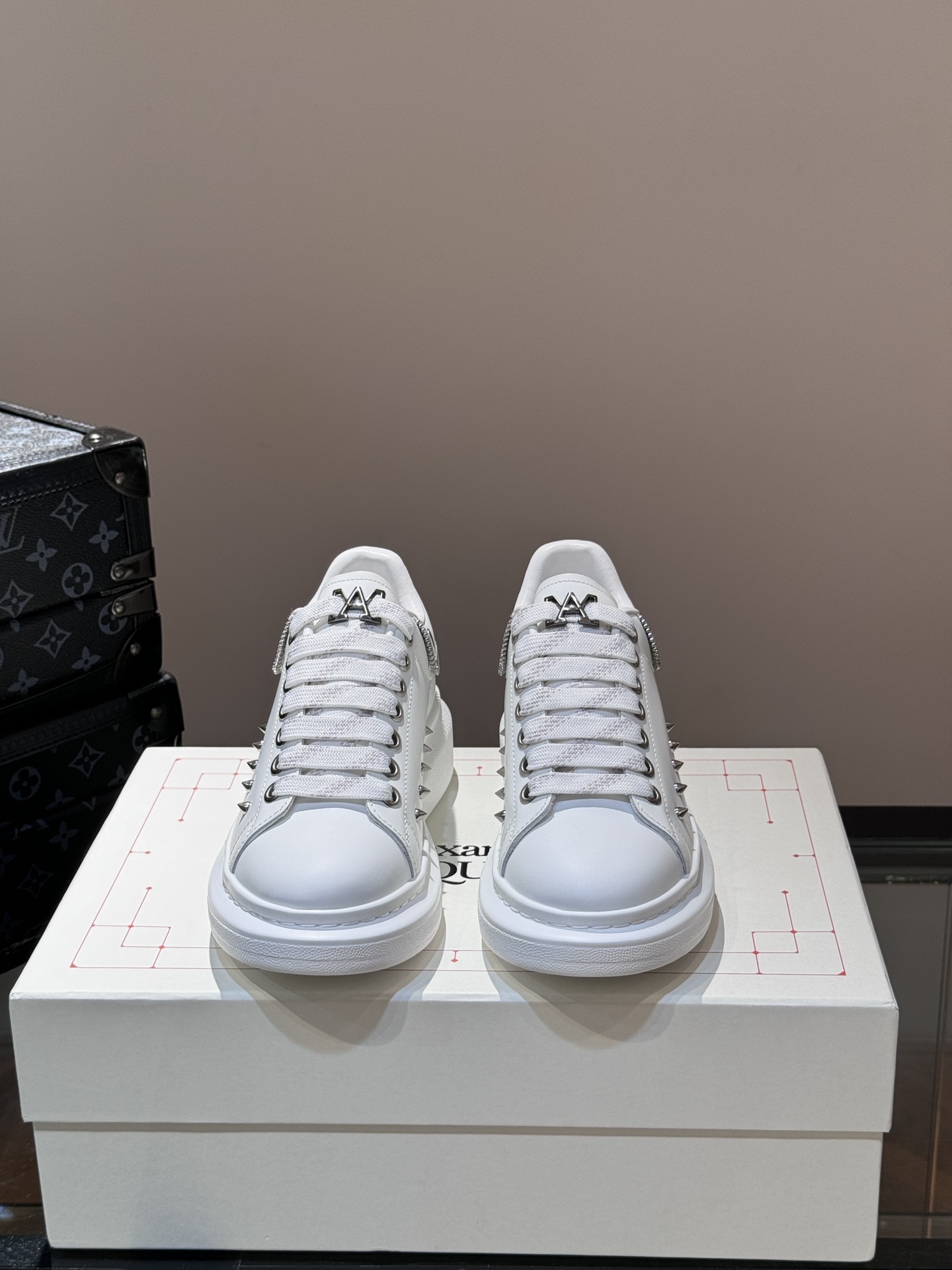 Alexander Mcqueen Male Basic Shoes Black M-l-s