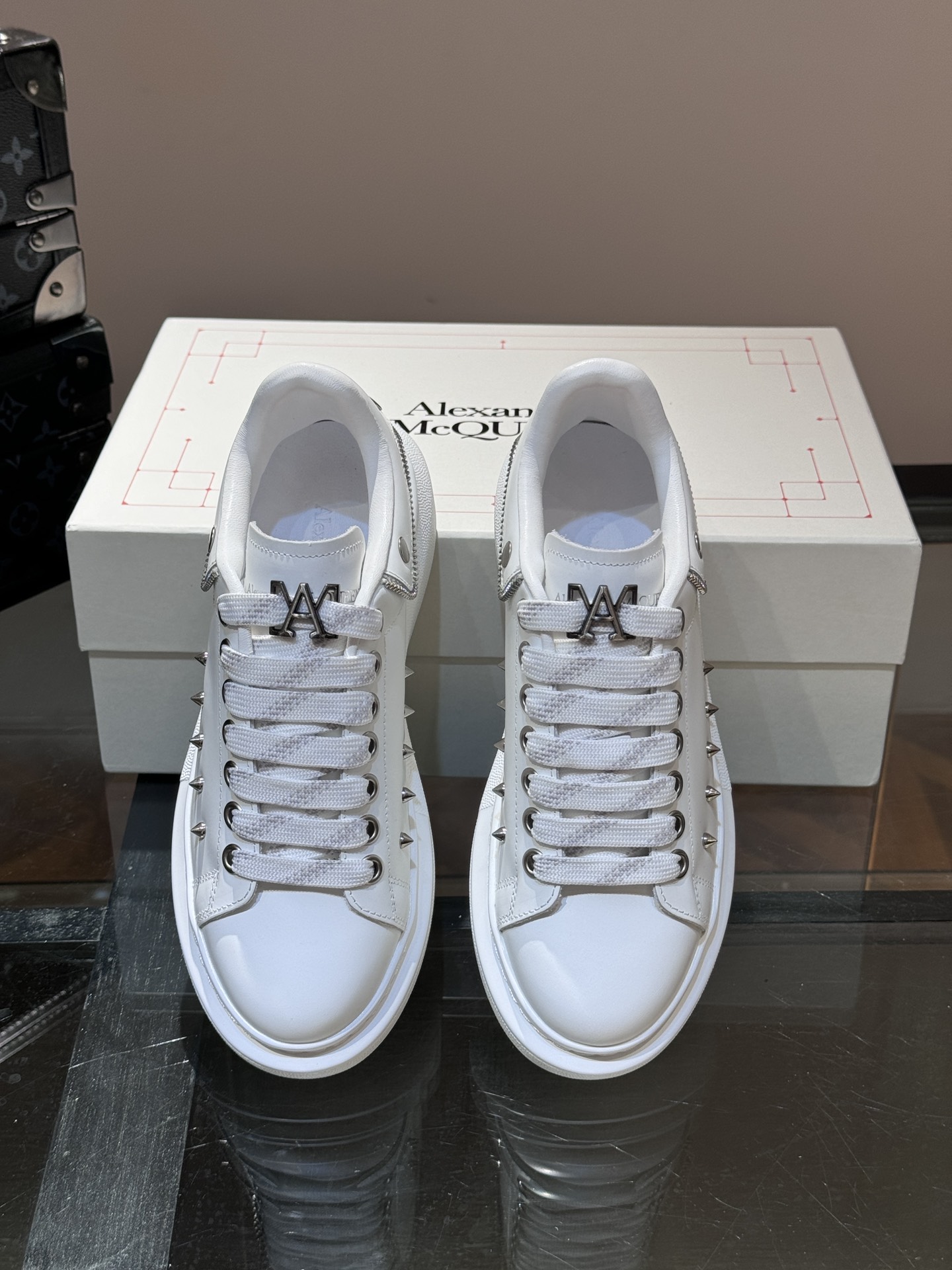 Alexander Mcqueen Male Basic Shoes Black M-l-s