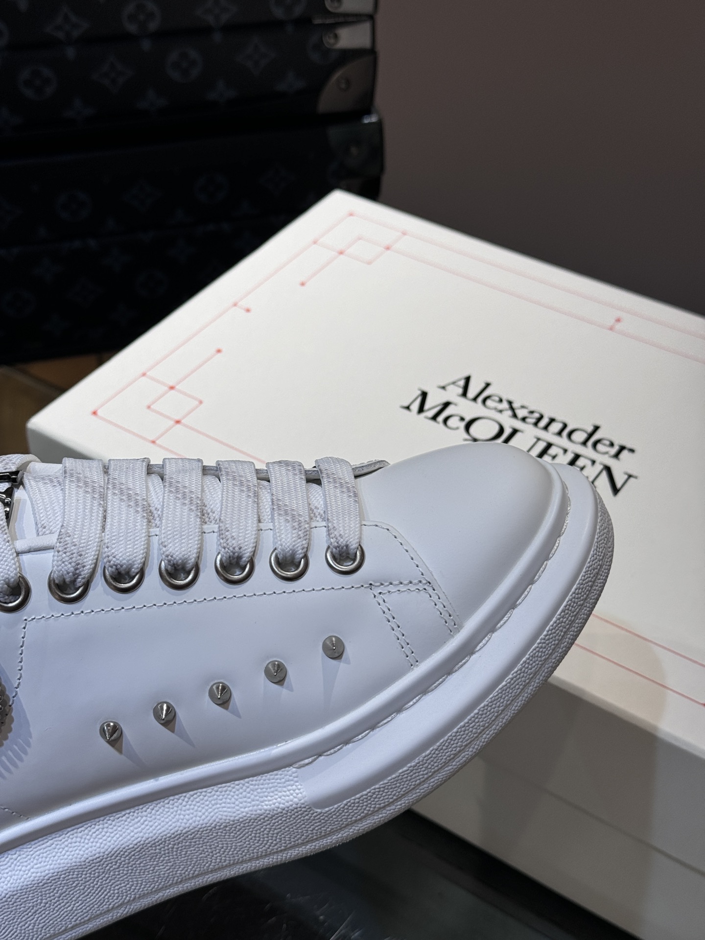 Alexander Mcqueen Male Basic Shoes Black M-l-s