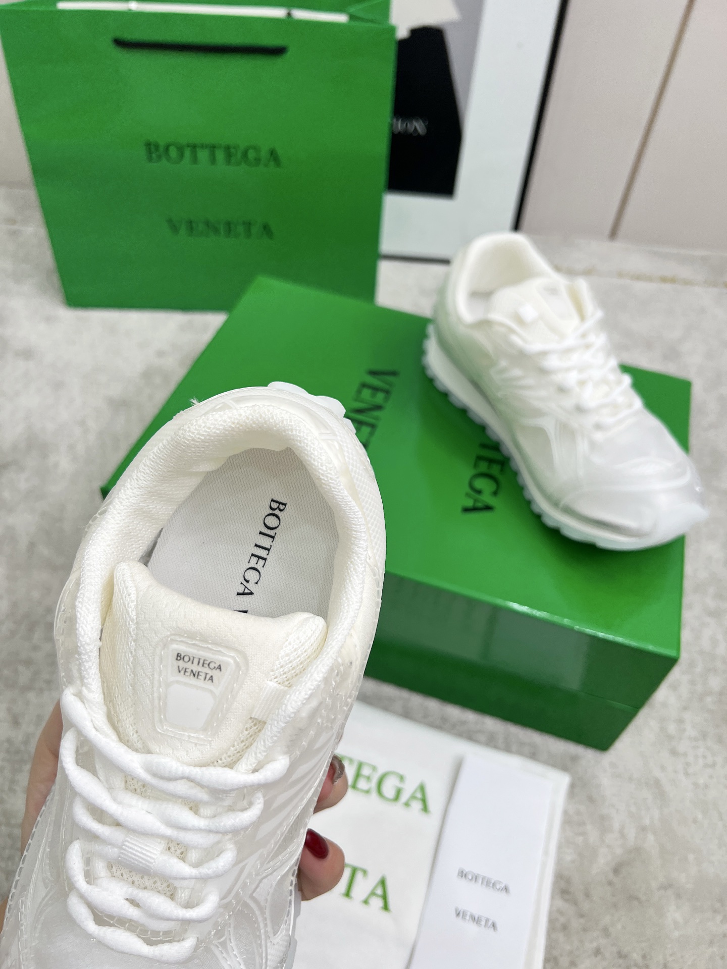 Bottega Veneta Male Sneakers Mesh 45-s