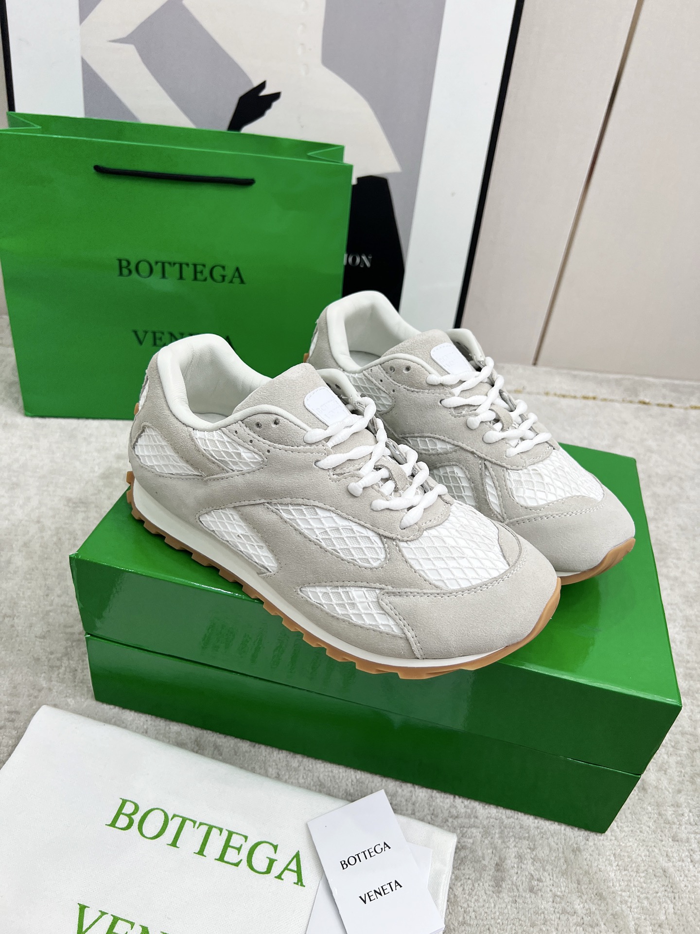 Bottega Veneta Male Sneakers Mesh 45-s