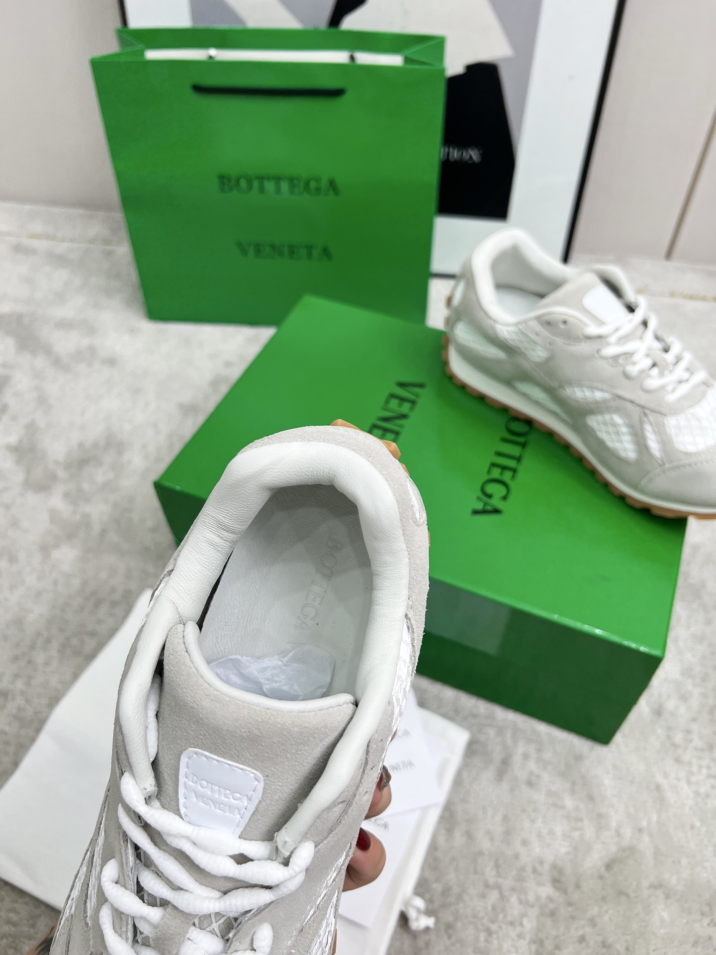 Bottega Veneta Male Sneakers Mesh 45-s