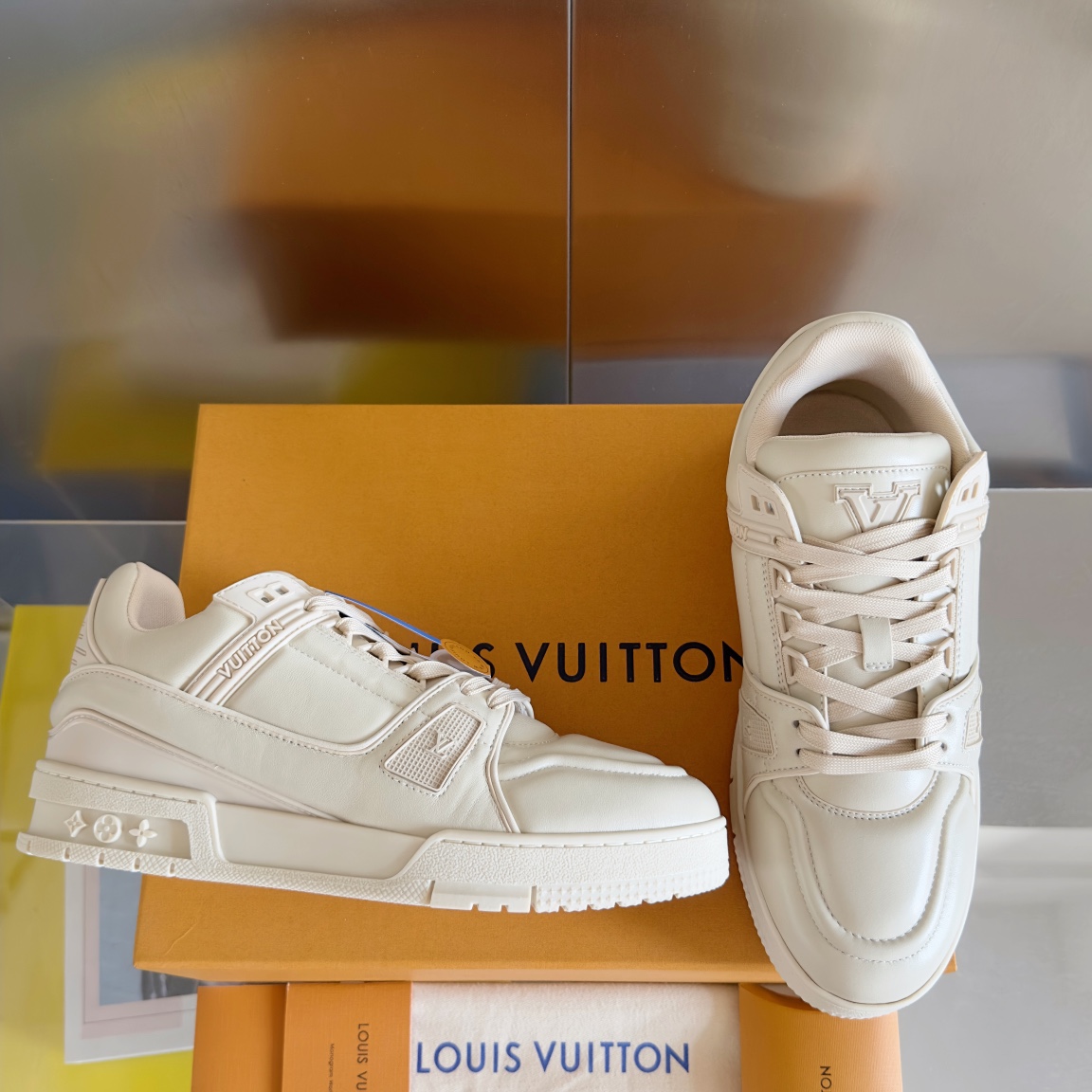 Louis Vuitton Male Board Shoes Breathable M-l-s