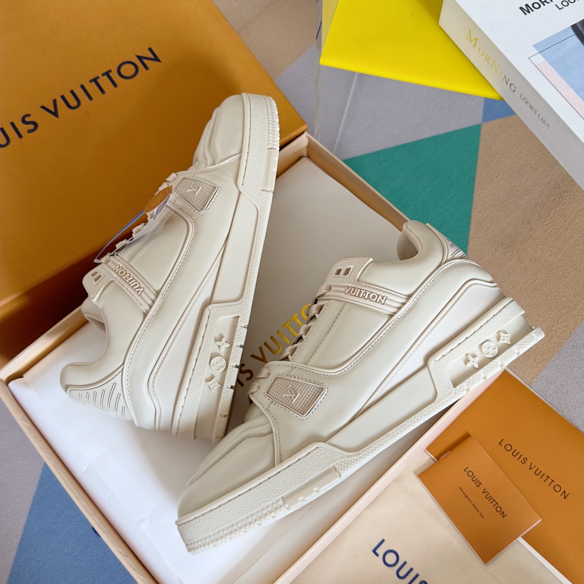 Louis Vuitton Male Board Shoes Breathable M-l-s