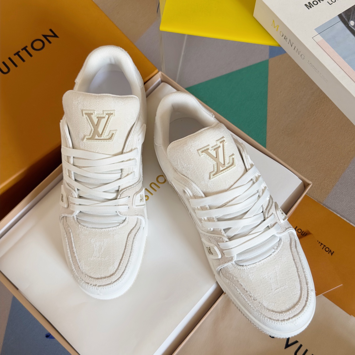 Louis Vuitton Male Board Shoes Breathable M-l-s