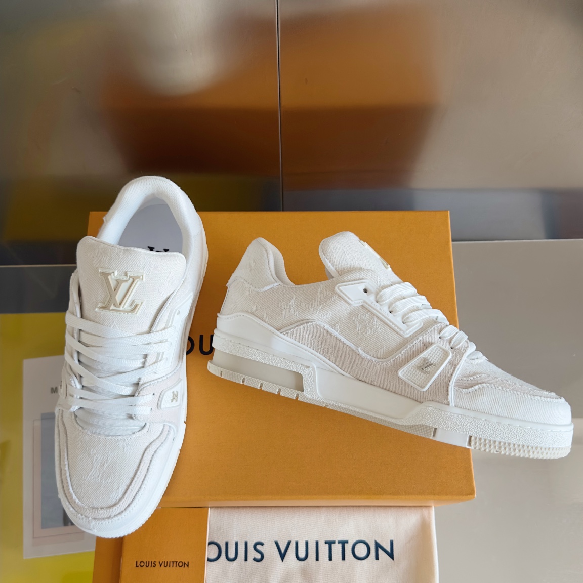 Louis Vuitton Male Board Shoes Breathable M-l-s