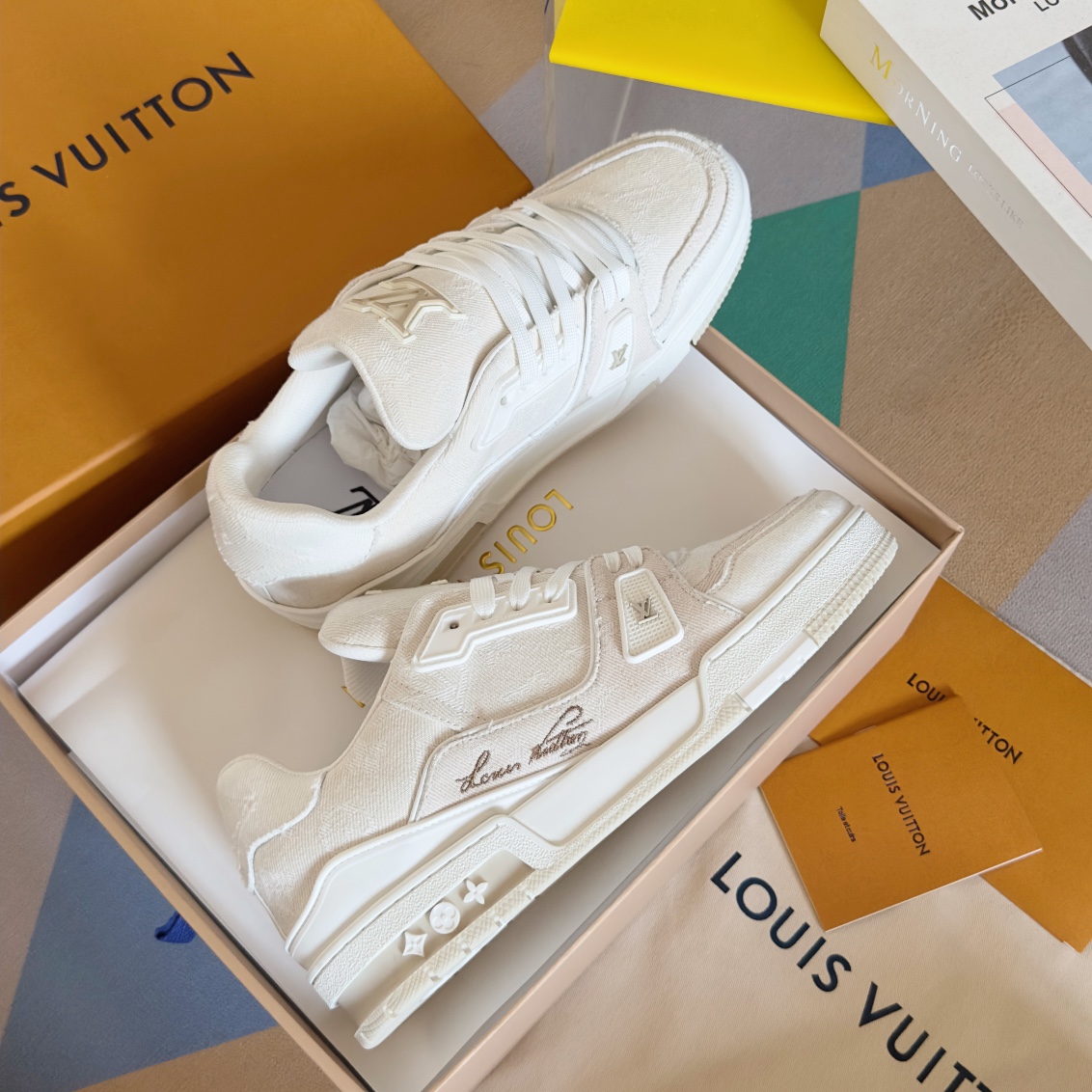 Louis Vuitton Male Board Shoes Breathable M-l-s