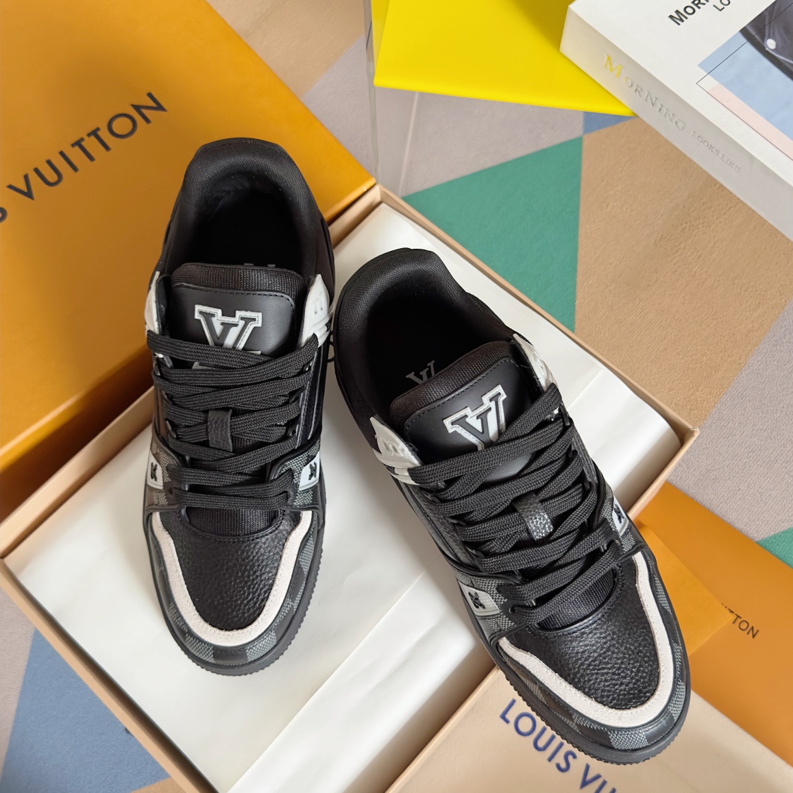 Louis Vuitton Male Board Shoes Breathable M-l-s