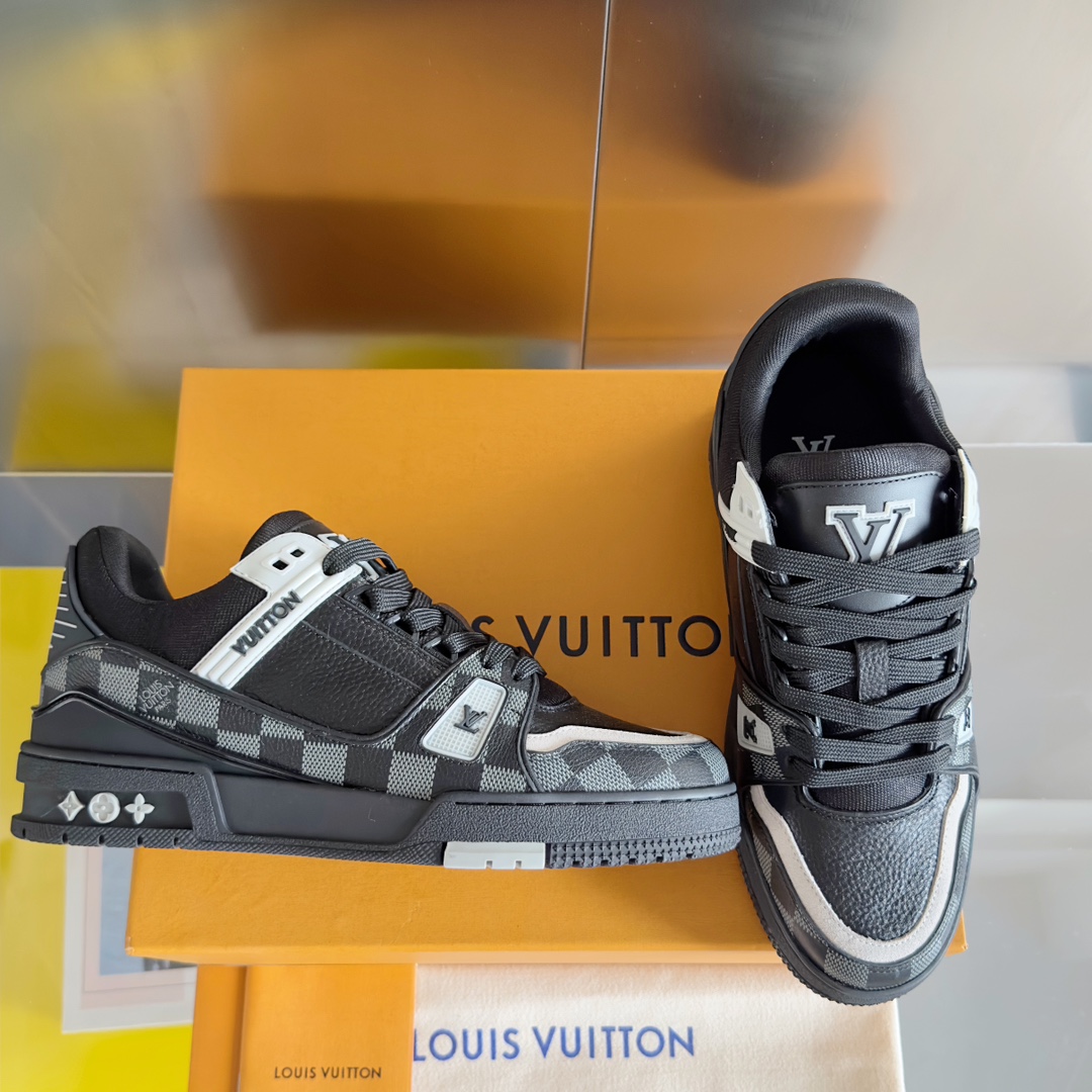 Louis Vuitton Male Board Shoes Breathable M-l-s