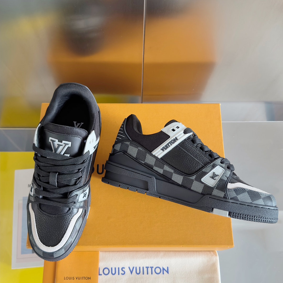Louis Vuitton Male Board Shoes Breathable M-l-s