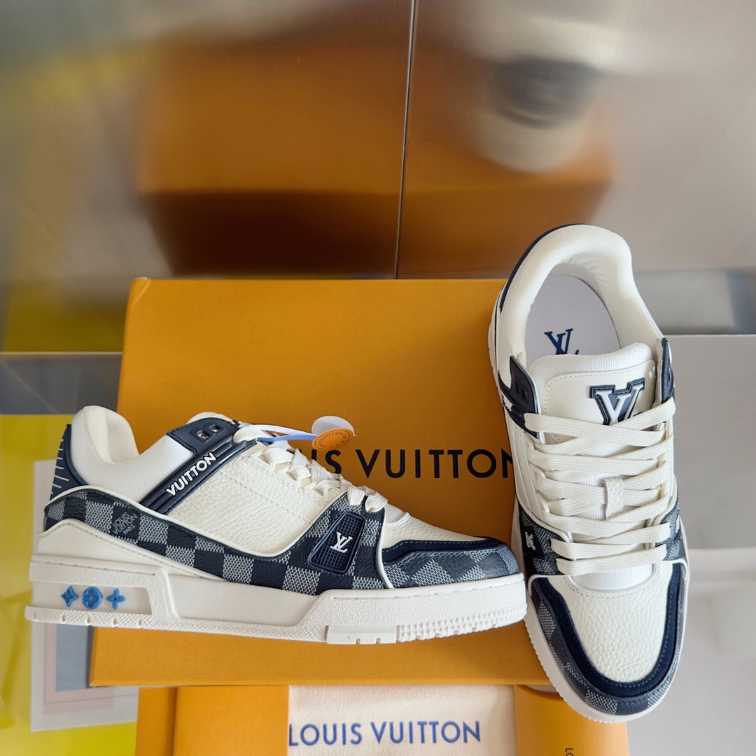Louis Vuitton Male Board Shoes Breathable M-l-s
