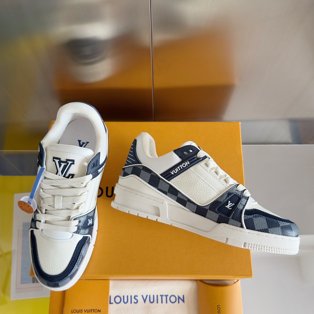 Louis Vuitton Male Board Shoes Breathable M-l-s