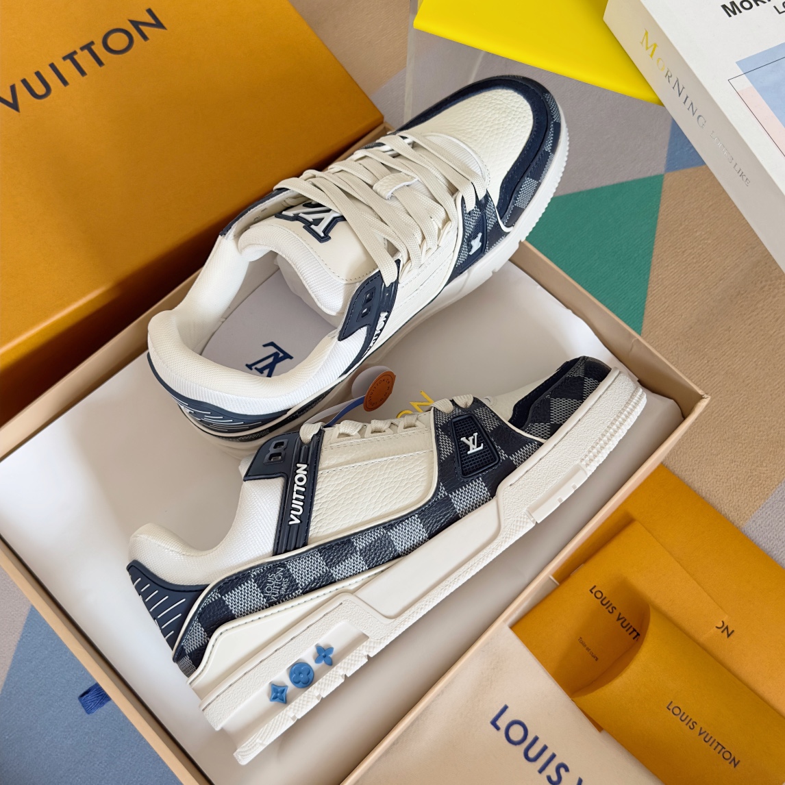 Louis Vuitton Male Board Shoes Breathable M-l-s