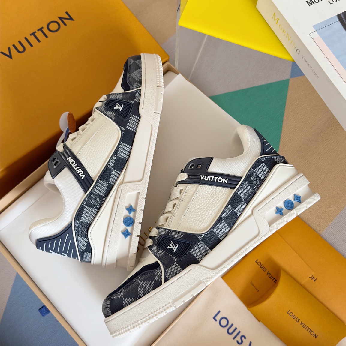 Louis Vuitton Male Board Shoes Breathable M-l-s