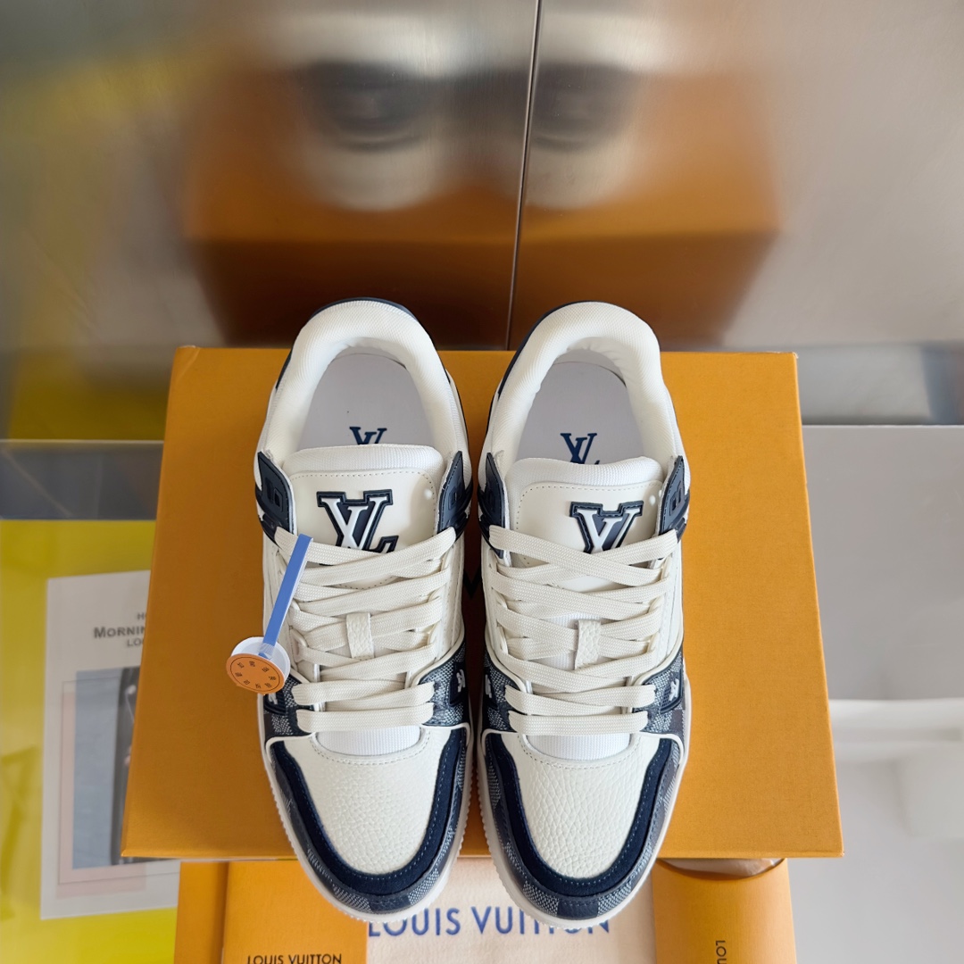 Louis Vuitton Male Board Shoes Breathable M-l-s