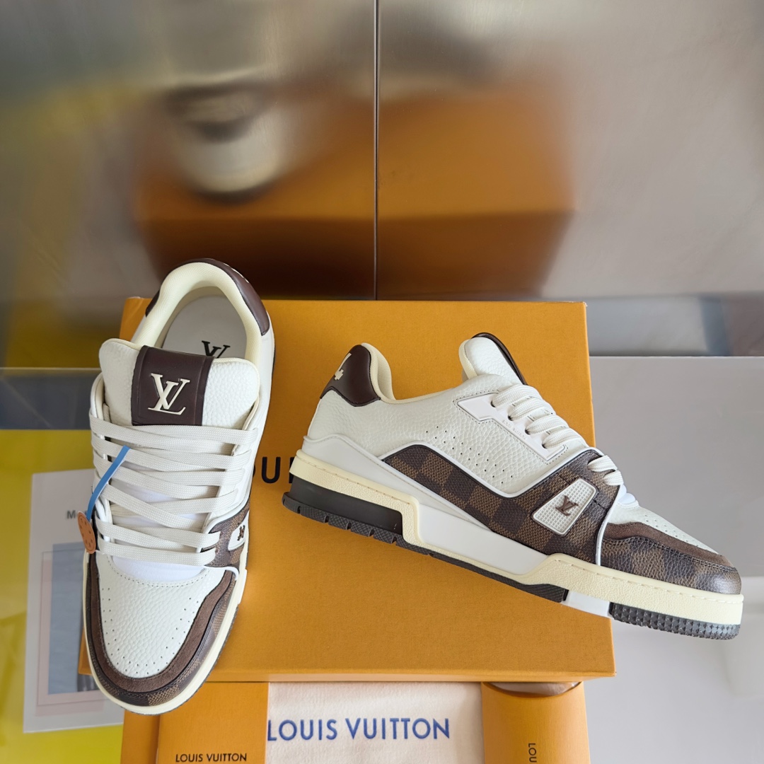 Louis Vuitton Male Board Shoes Breathable M-l-s