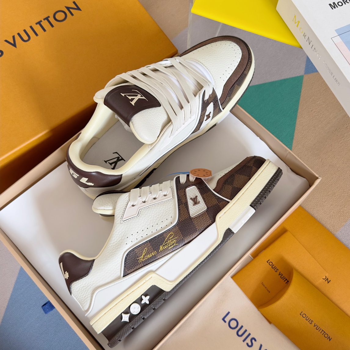 Louis Vuitton Male Board Shoes Breathable M-l-s