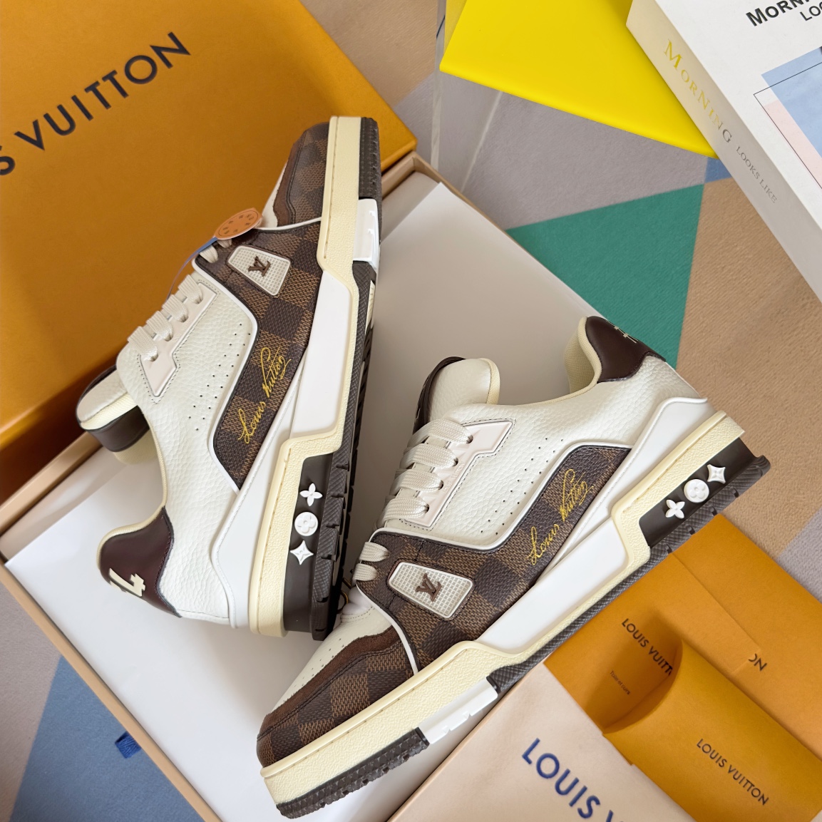 Louis Vuitton Male Board Shoes Breathable M-l-s