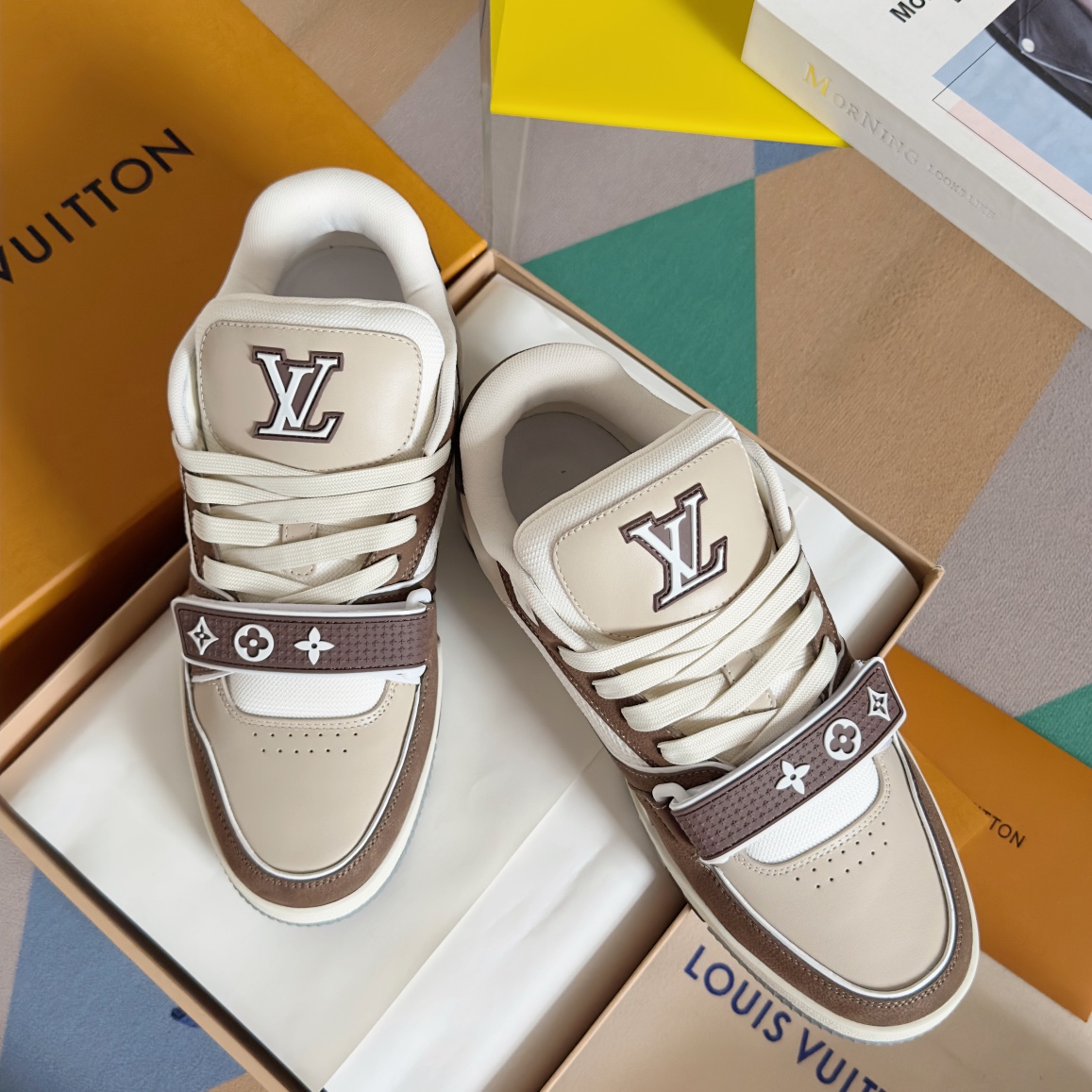 Louis Vuitton Male Board Shoes Breathable M-l-s