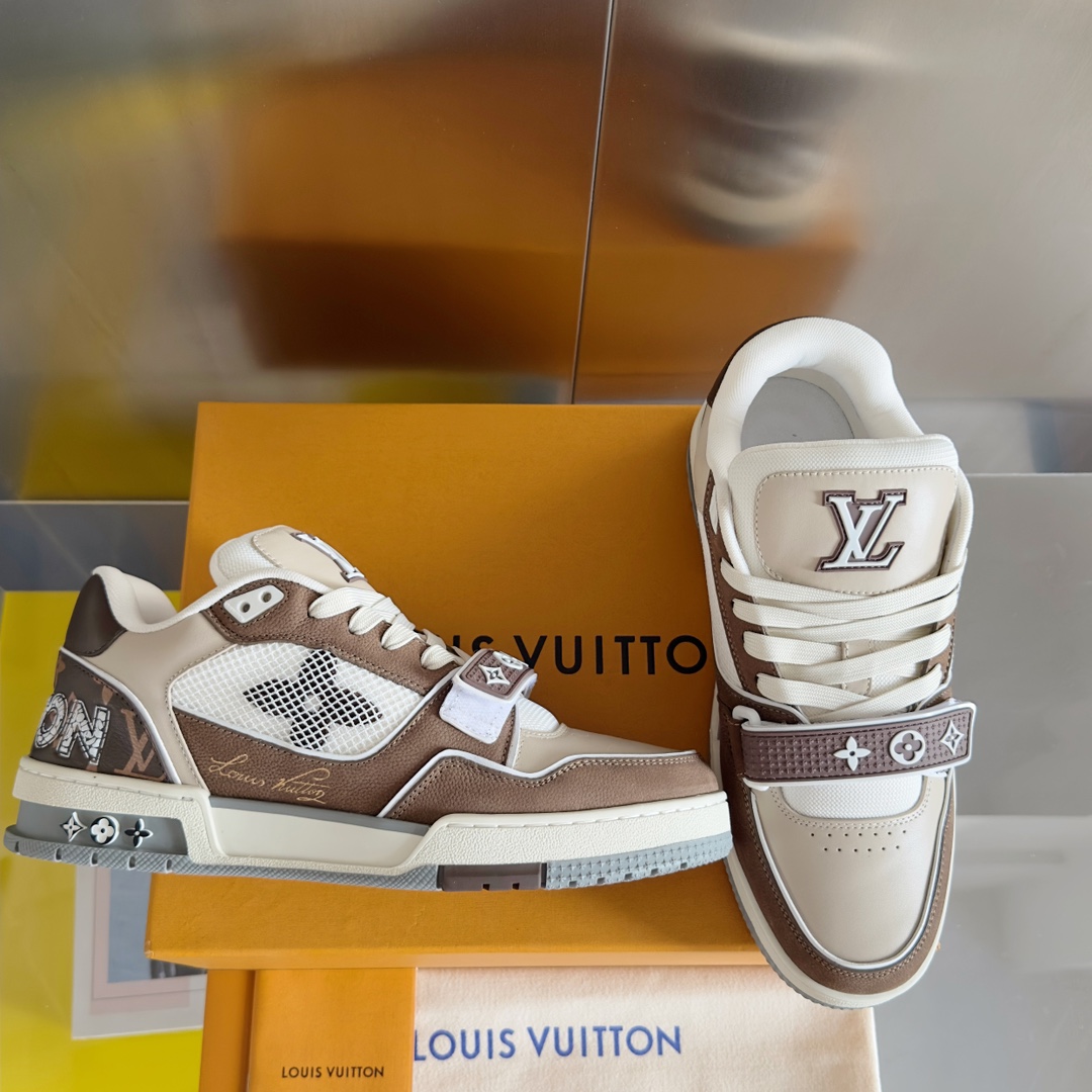 Louis Vuitton Male Board Shoes Breathable M-l-s