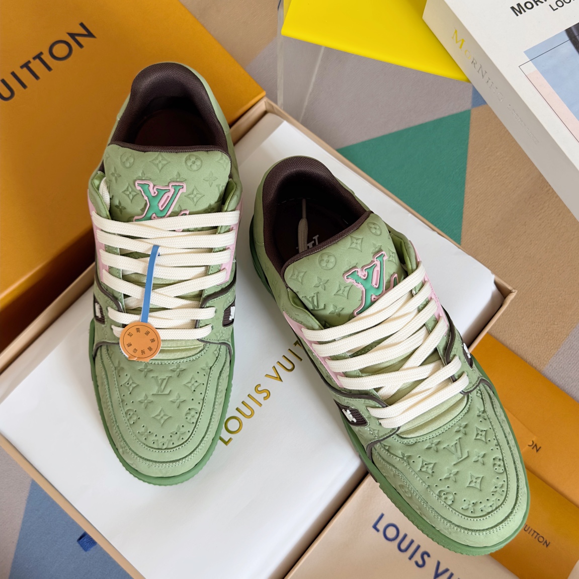Louis Vuitton Male Board Shoes Breathable M-l-s