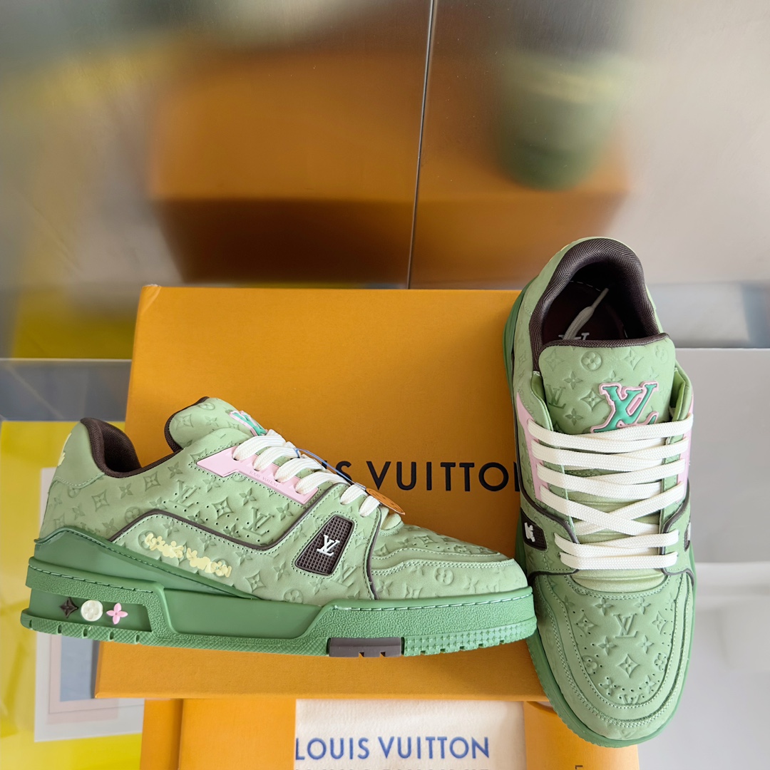 Louis Vuitton Male Board Shoes Breathable M-l-s