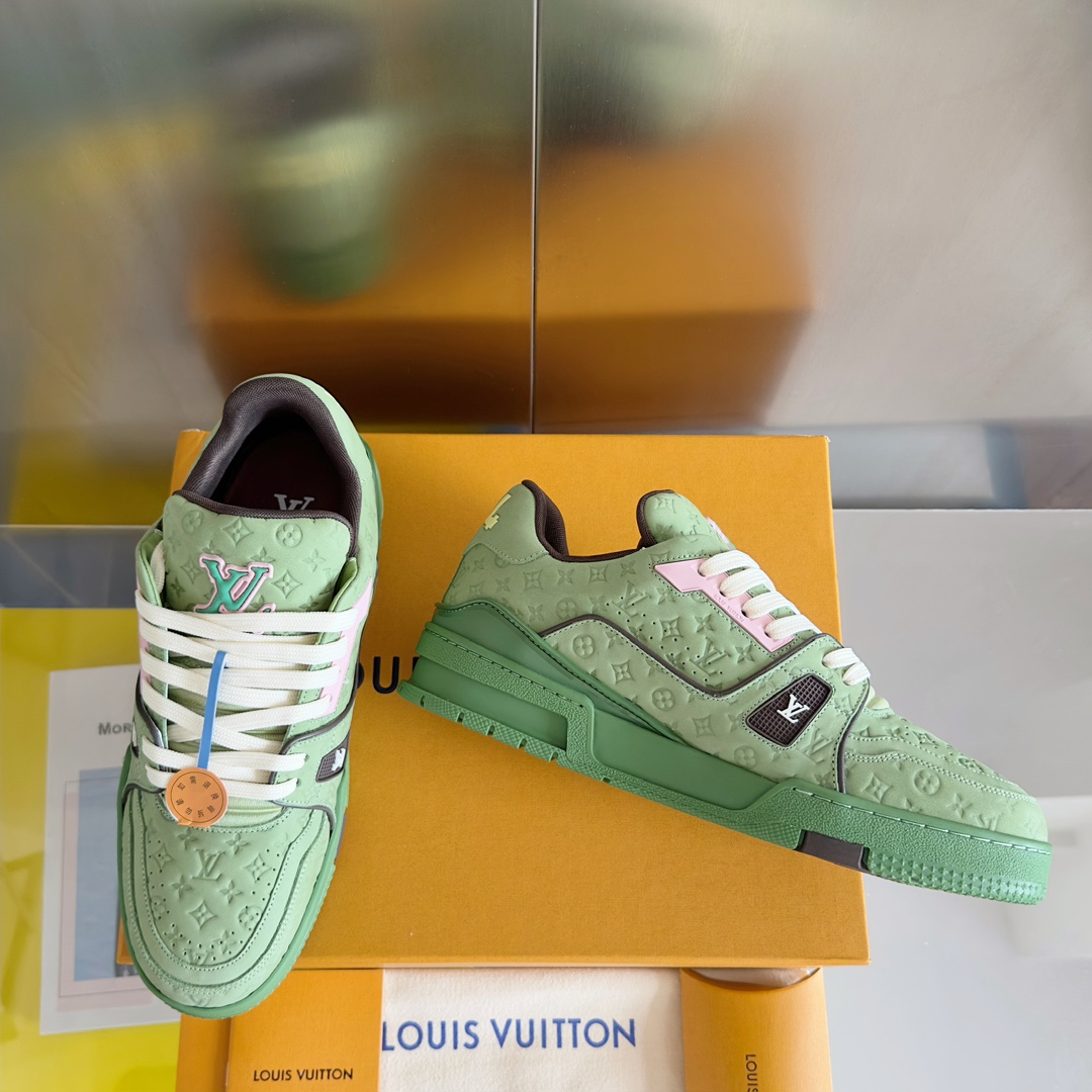 Louis Vuitton Male Board Shoes Breathable M-l-s