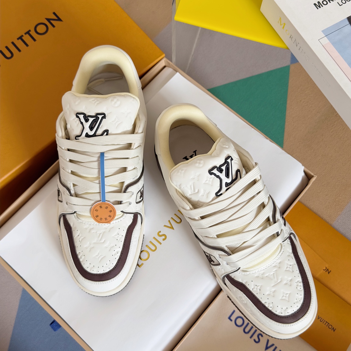 Louis Vuitton Male Board Shoes Breathable M-l-s