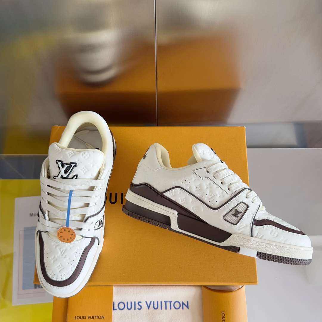 Louis Vuitton Male Board Shoes Breathable M-l-s