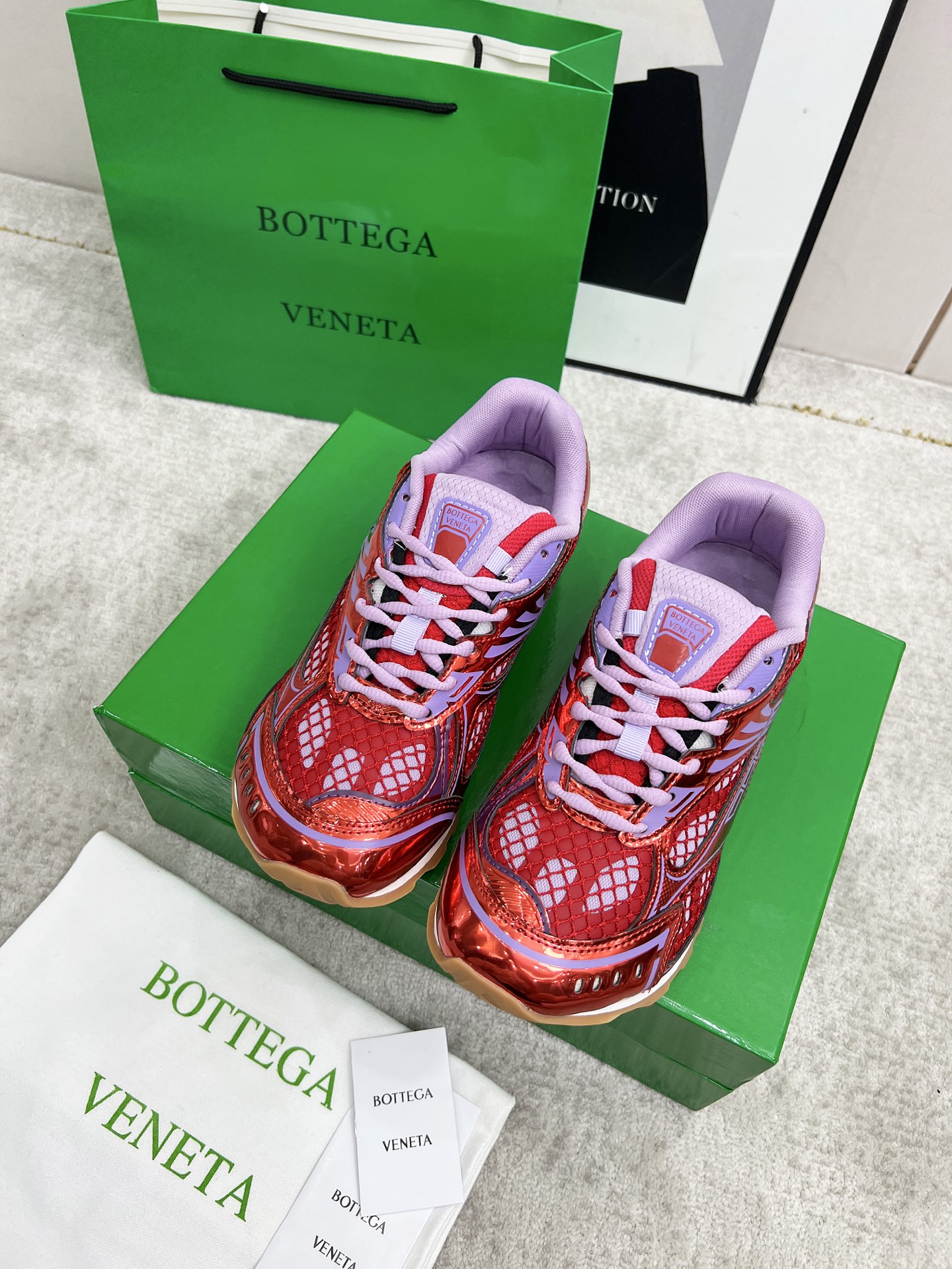Bottega Veneta Male Sneakers Mesh 45-s