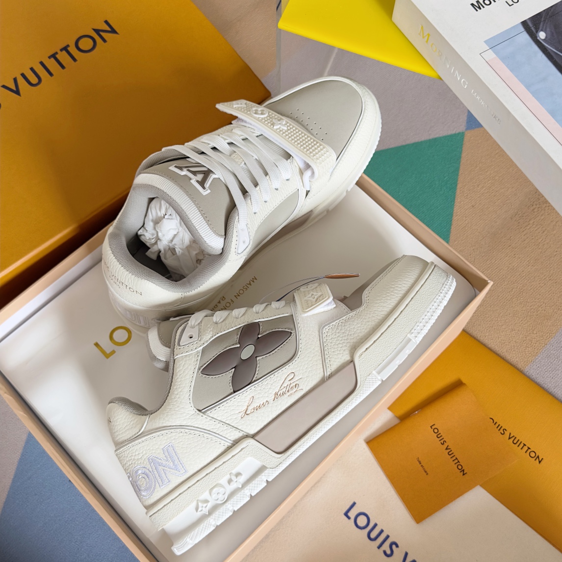 Louis Vuitton Male Board Shoes Breathable M-l-s