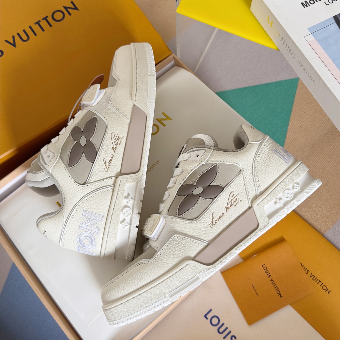 Louis Vuitton Male Board Shoes Breathable M-l-s